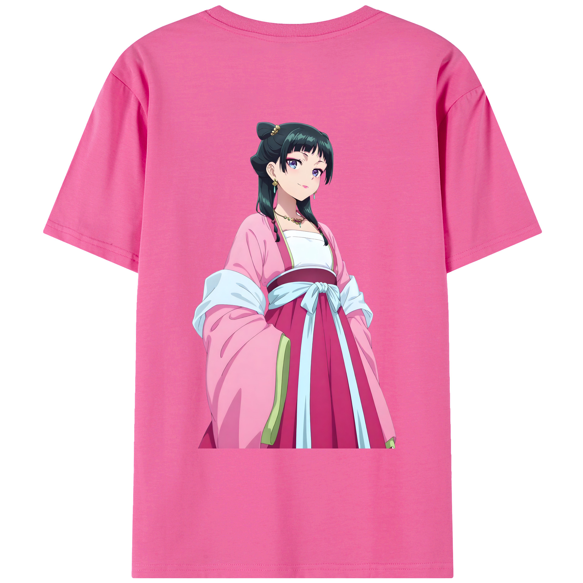 （画像用） 薬屋のひとりごと The Apothecary Diaries レディース半袖Tシャツ(バックプリント)